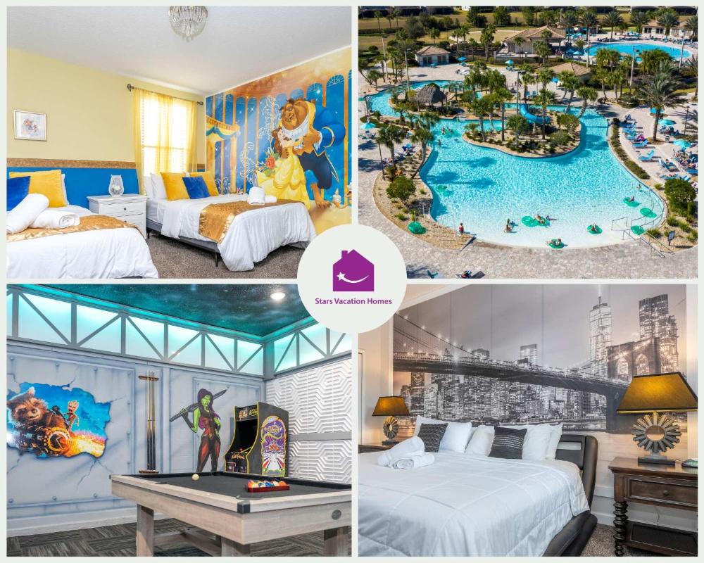 1400 Stunning 8bed with amazing game room